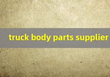 truck body parts supplier